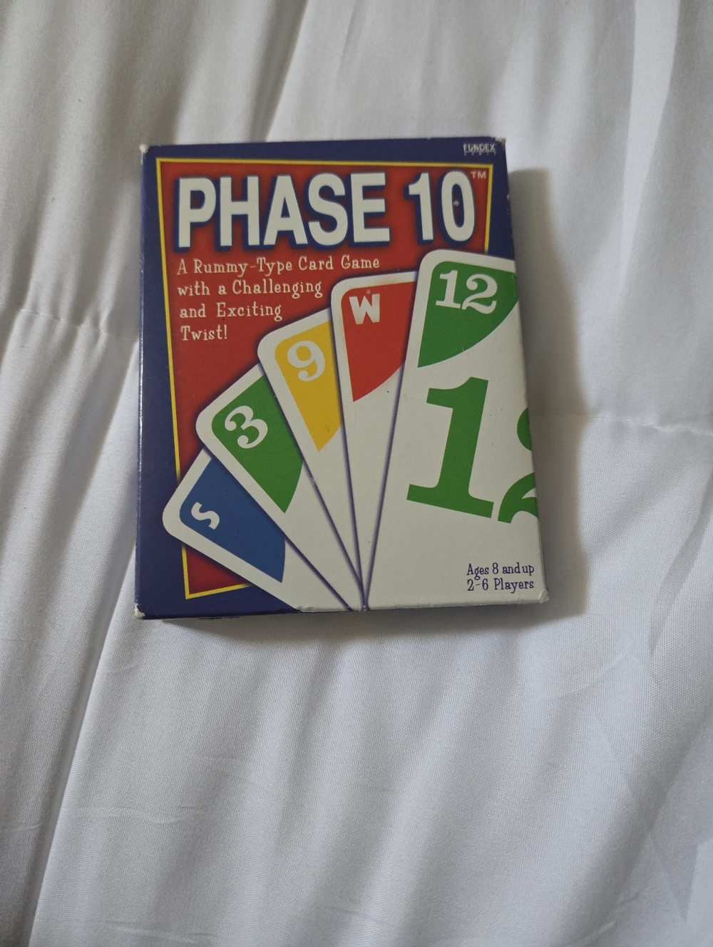 Vintage Phase 10 Card Game - Multi-Color